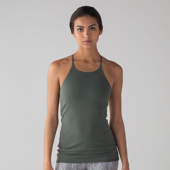 lululemon athletica Tops - Lululemon Sun Setter Tank Dark Forest like new